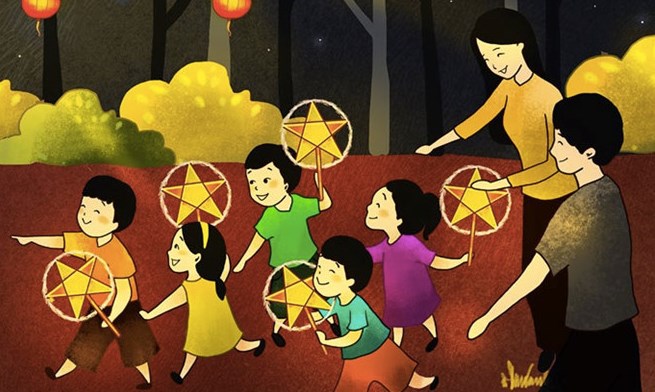 Rước đèn ông sao (Bài đọc hiểu tiếng Việt lớp 3 - đề số 20)